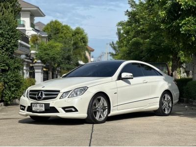 2011 benz e250coupe amg